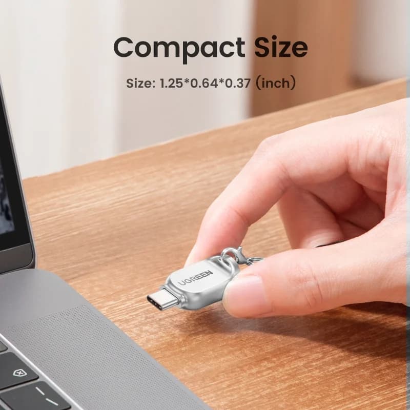 Αναγνώστης καρτών Micro SD σε USB-C, USB 3.0 OTG