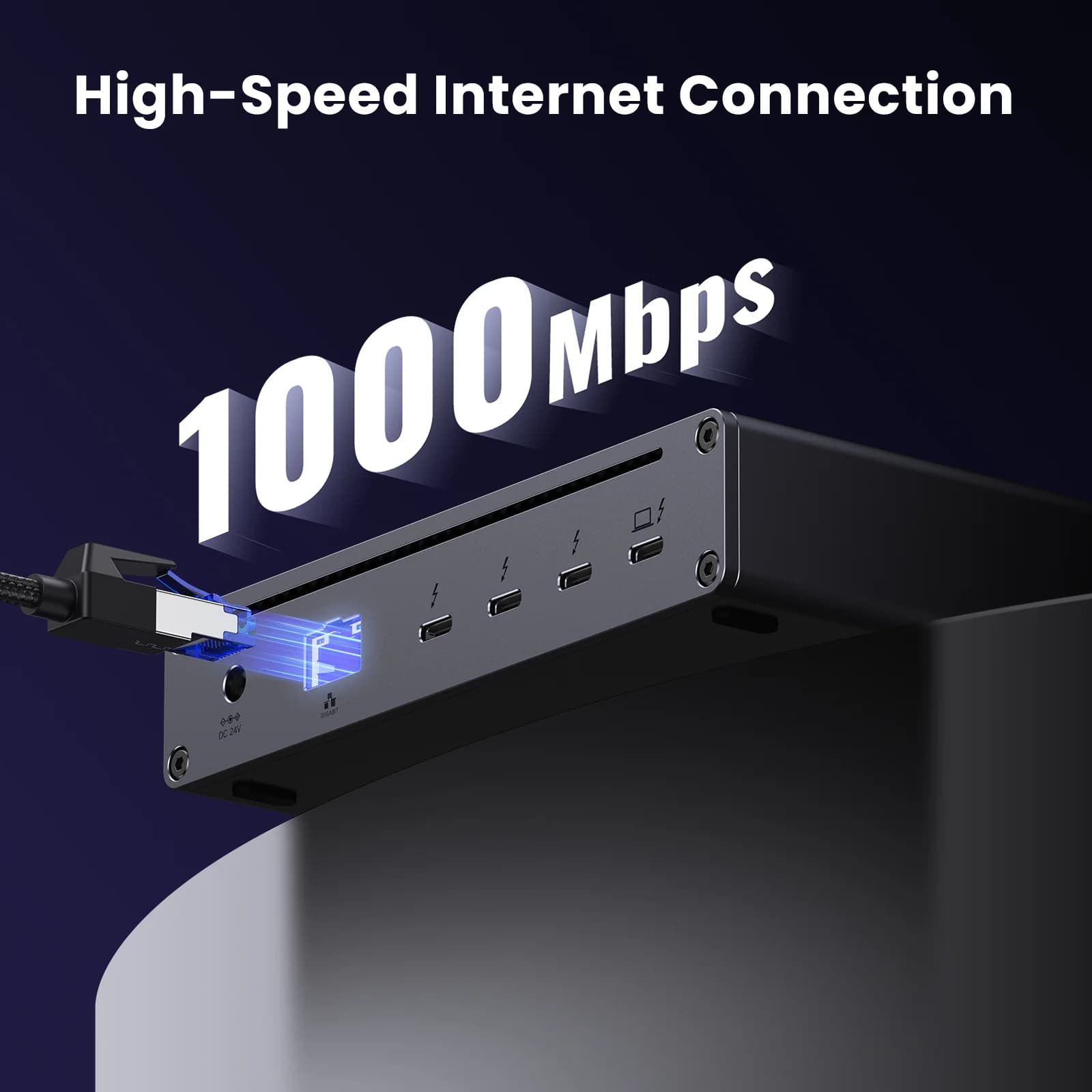 Σταθμός Σύνδεσης Thunderbolt 4 8-σε-1 40Gbps