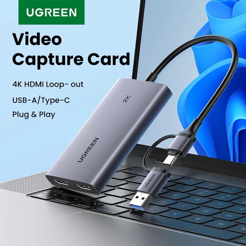Κάρτα καταγραφής βίντεο HDMI σε USB 4K