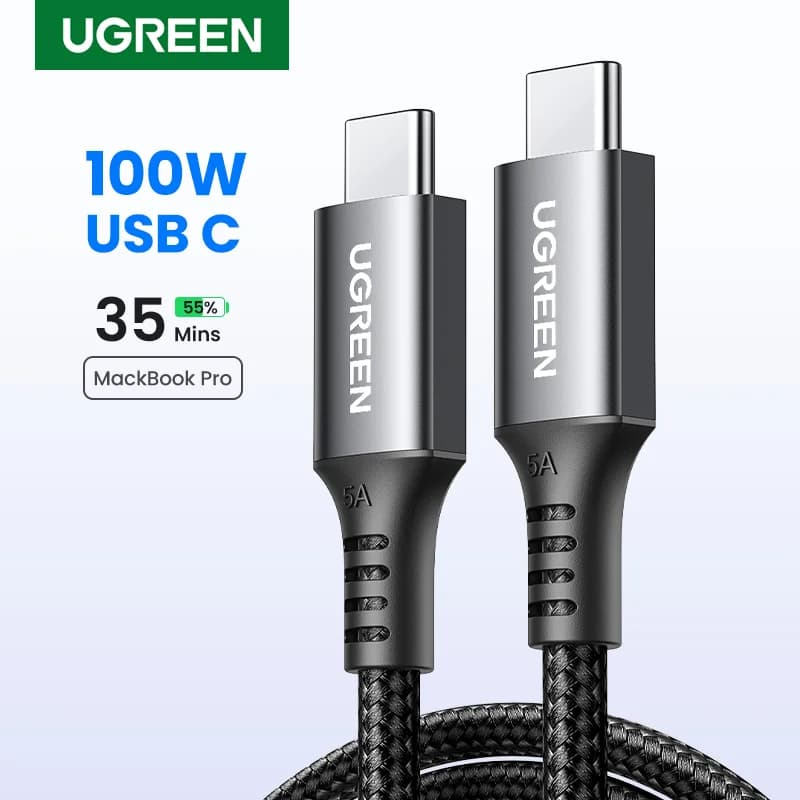 Καλώ Ταχείας Φόρτισης PD 100W USB-C σε USB-C