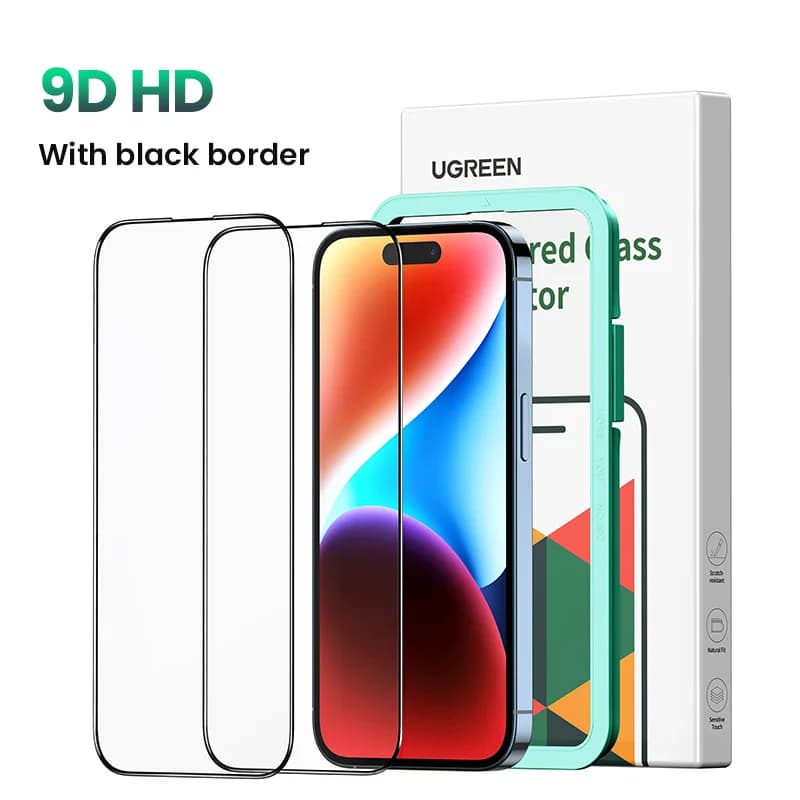 Σετ 2 Τεμαχίων Προστασία Οθόνης from Tempered Glass για iPhone
