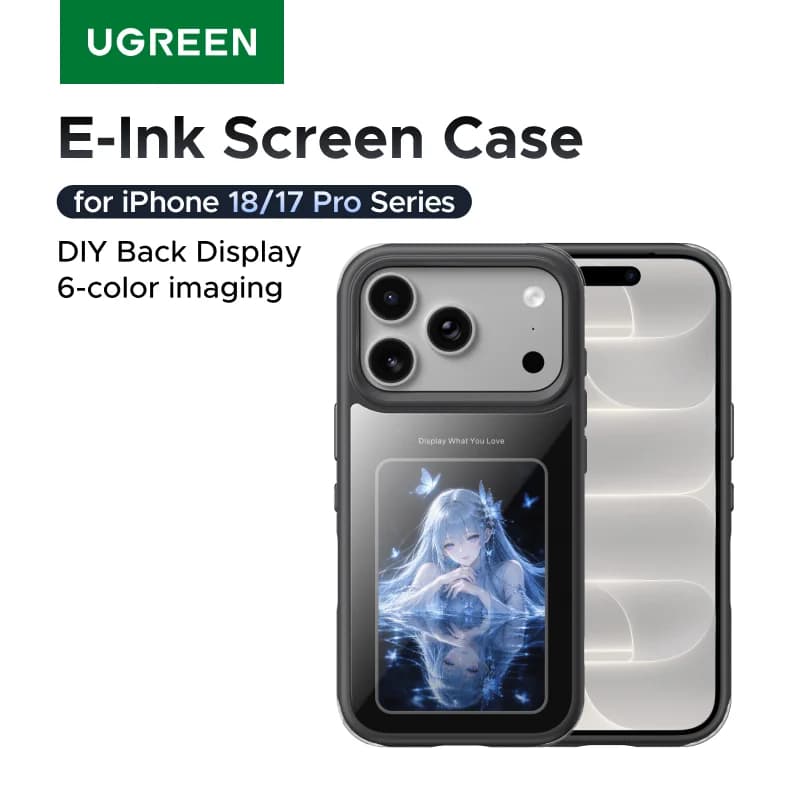 Μαγνητική Θήκη με Οθόνη E-Ink για iPhone Pro Max