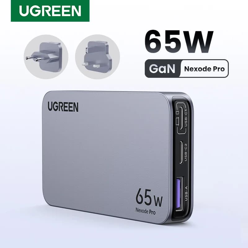 Φορτιστής GaN USB-C 65W με Quick Charge 4.0