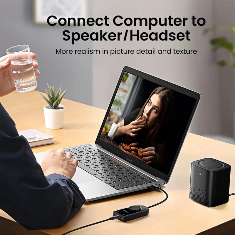 Εξωτερική Ηχητική Κάρτα Ήχου USB Audio Interface