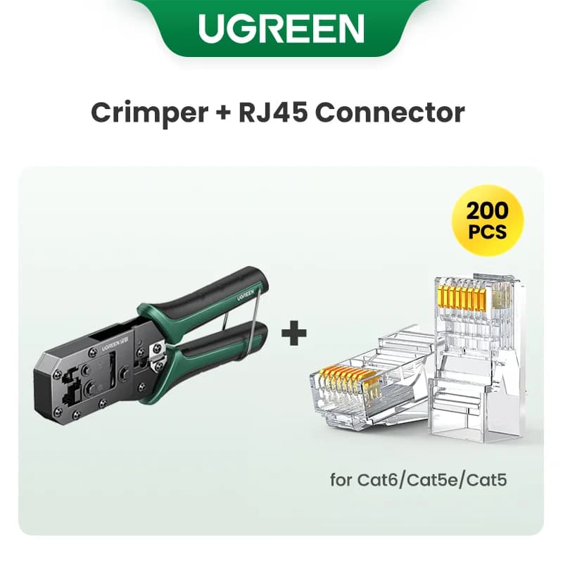 Εργαλείο Πίεσης RJ45 για Καλώδια Ethernet CAT6/7