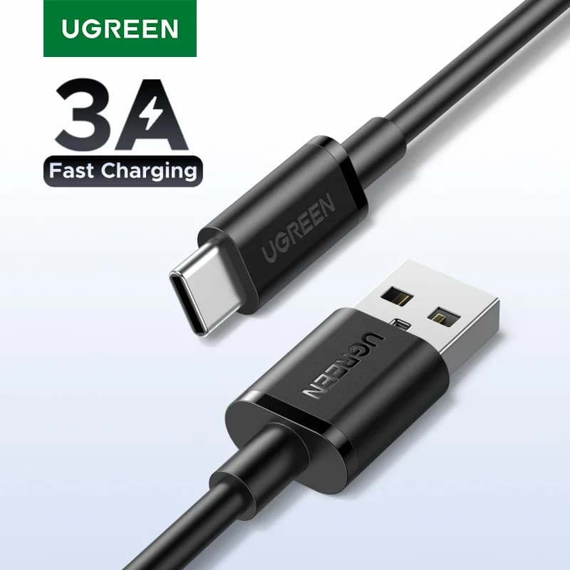 Καλώδιο USB-A σε USB-C, 3A, 0.25-3m