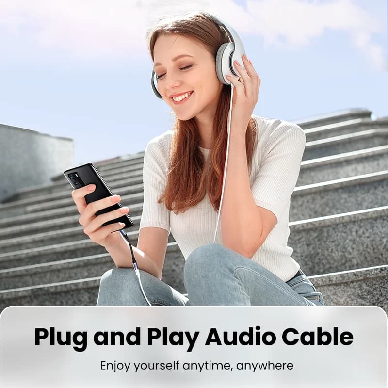 Αντάπτορας Ακουστικών USB-C σε 3.5mm με DAC