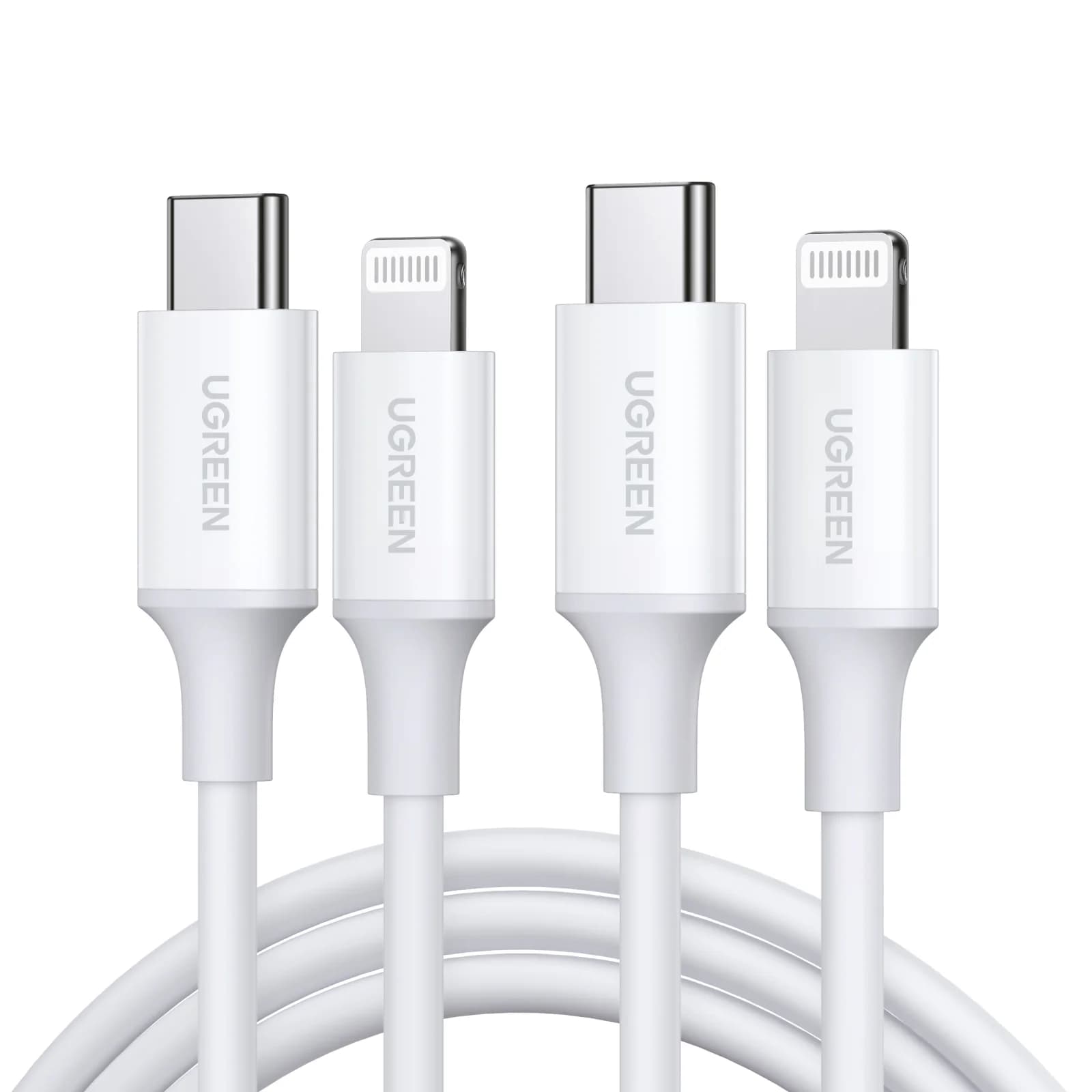 Συρμάκας USB-C σε Lightning MFi Certified, Συσκευασία 2 Τεμαχίων