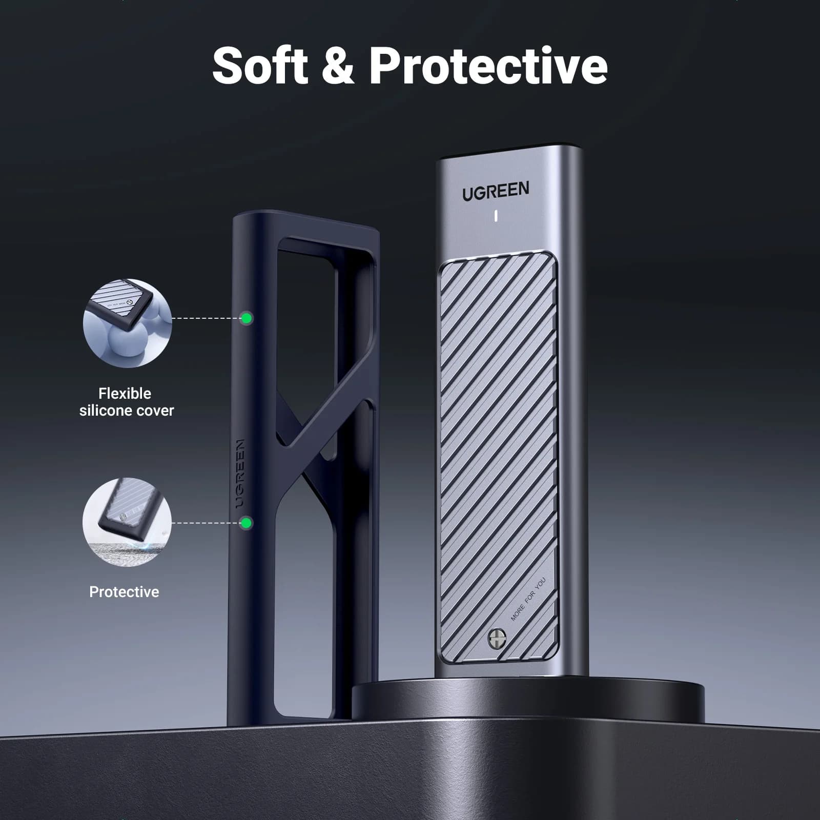 Θήκη SSD M.2 NVMe USB-C 5Gbps