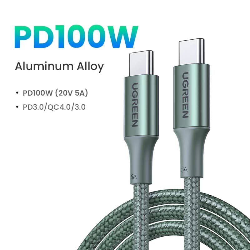 Καλώ USB-C σε USB-C, 100W PD, 5A