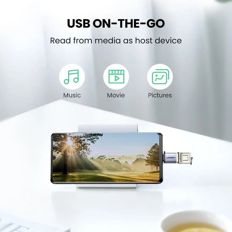 Αντάπτορας USB-C σε USB 3.0, Thunderbolt 3 OTG
